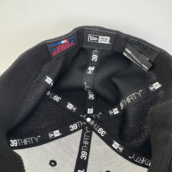 New Era 39THIRTY Los Angeles Dodgers Hat Gray Blue Fitted Stretch S/M MLB Cap - Picture 7 of 8